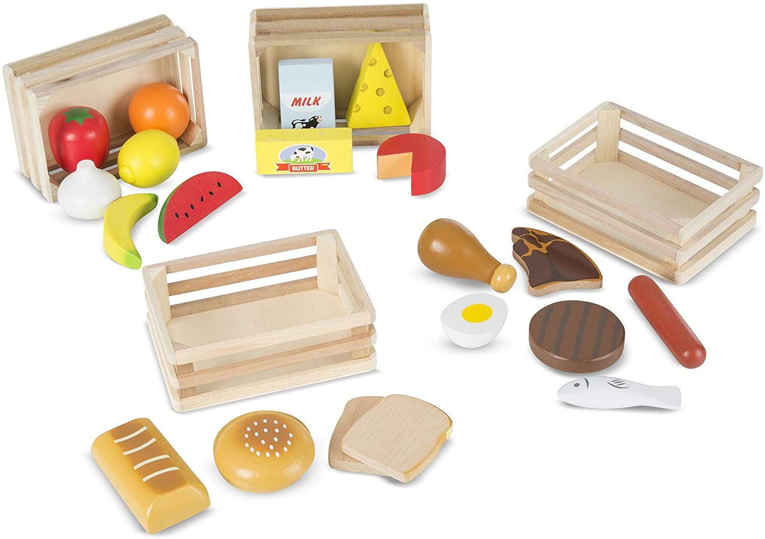Set cibo giocattolo in legno - Melissa and Doug