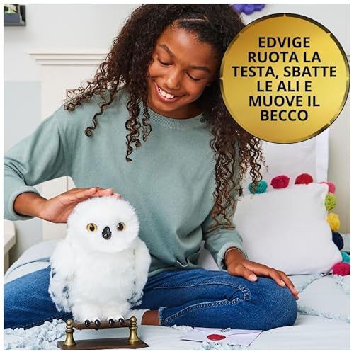 Civetta Edvige interattiva di Harry Potter,  con 15 suoni e movimenti, dai 5 anni in su - Wizarding World