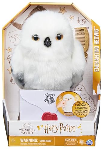 Civetta Edvige interattiva di Harry Potter,  con 15 suoni e movimenti, dai 5 anni in su - Wizarding World