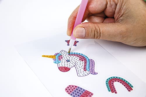 Clementoni Idea - Sparkly Creations, Gioco con perline da 7+ anni, 18746