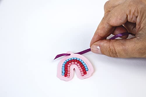 Clementoni Idea - Sparkly Creations, Gioco con perline da 7+ anni, 18746