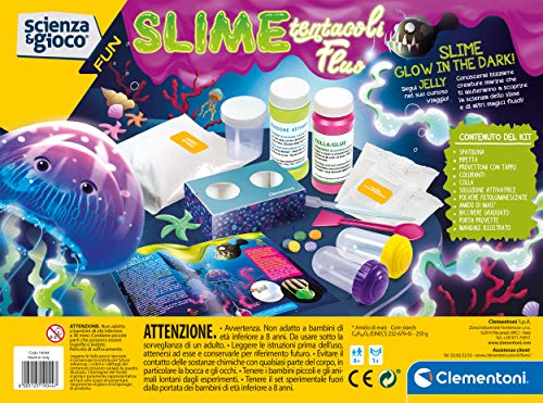 Clementoni Scienza - Slime Tentacoli Fluo
