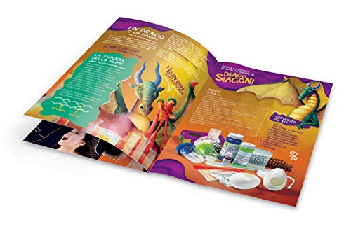 Slime Uova di Drago, Gioco Scientifico 8 Anni - Clementoni Scienza