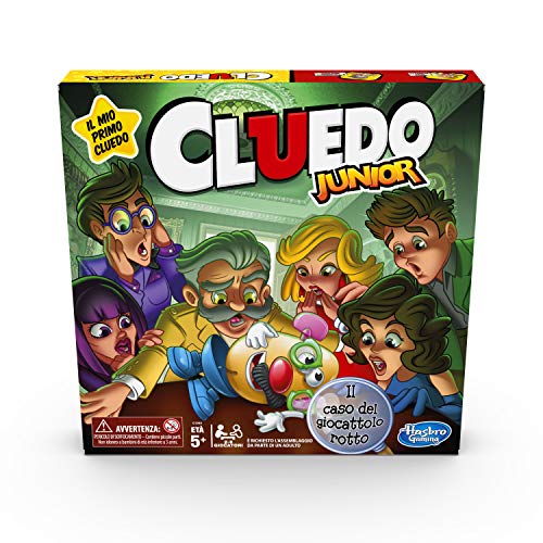 Cluedo Junior, Il caso del giocattolo rotto - Gioco da tavolo, Hasbro Gaming