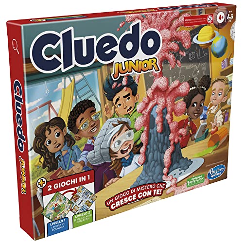 Cluedo Junior per bambini da 4 anni, Gioco da Tavolo - Hasbro Gaming