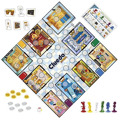 Cluedo Junior per bambini da 4 anni, Gioco da Tavolo - Hasbro Gaming