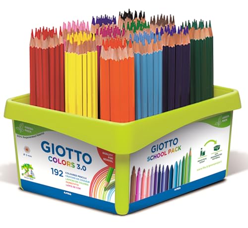 Colori a matita GIOTTO 5233 - Matite colorate da disegno per bambini e ragazzi