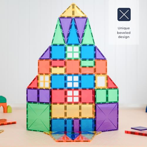 CONNETIX Arcobaleno Pacchetto Creativo, gioco di costruzione per bambini con 102 Pezzi - Giocattolo STEAM