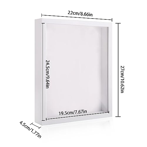 Cornice 3D per foto e oggetti, dimensioni 27 x 22 cm