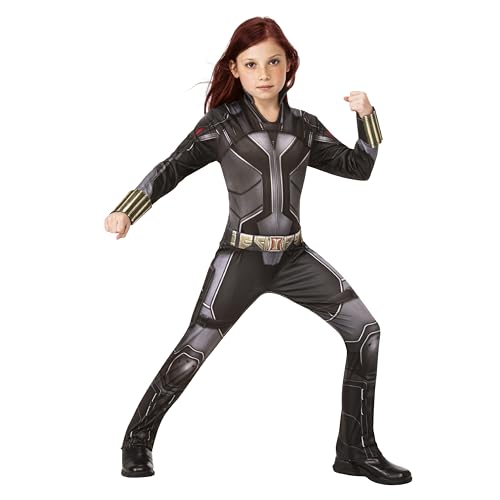 Costume Black Widow da bambina, Rubies