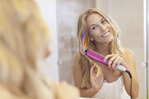 Crazy Chic Trendy Hairstyle, Piastra per Capelli e Gioco Creativo e Trucchi per Bambine da 6 anni - Clementoni