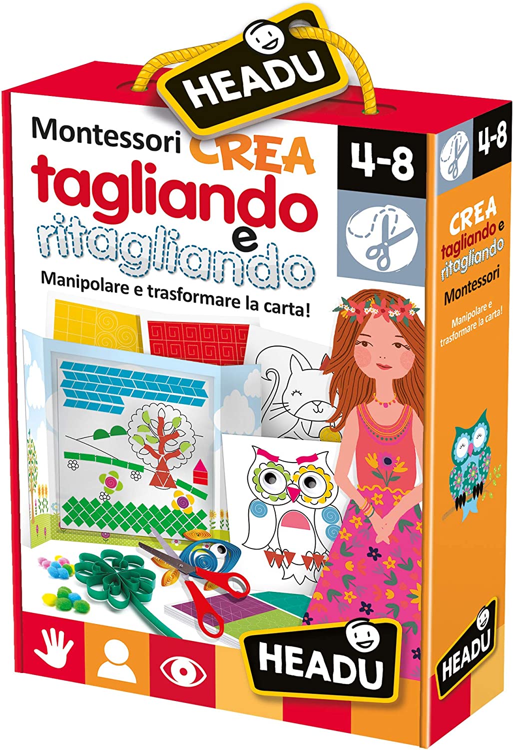 Crea Tagliando e Ritagliando - Gioco Creativo Headu