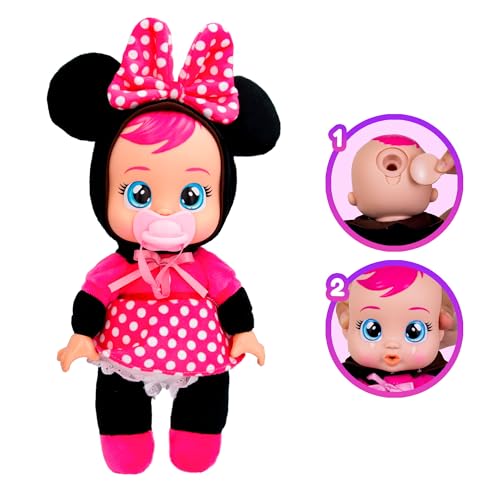 Cry Babies Disney Minnie, Bambolotto ispirato a Minnie che Piange davvero, da 18 Mesi