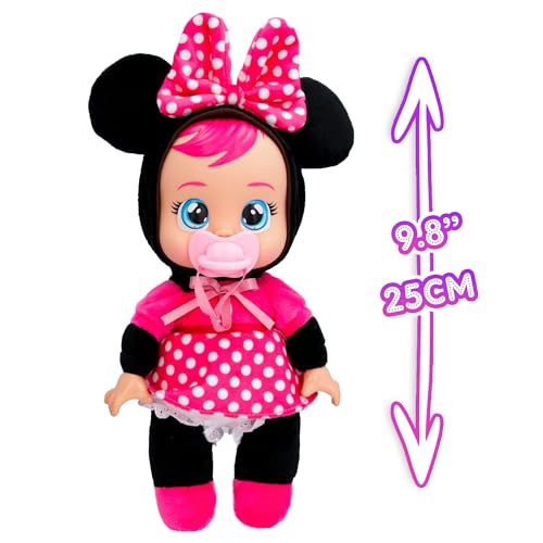 Cry Babies Disney Minnie, Bambolotto ispirato a Minnie che Piange davvero, da 18 Mesi