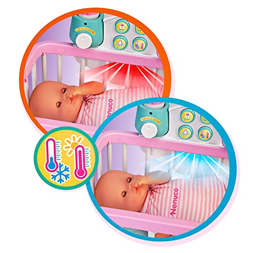 Nenuco Culla - Bambola con culla dolce nanna, per bambine da 3 anni - Famosa