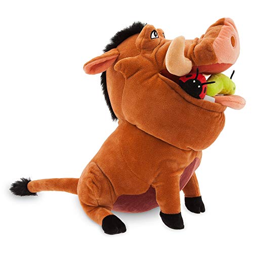 Disney Peluche di Pumba, il facocero amico di Simba, 33 cm dettagli ricamati - The Lion King