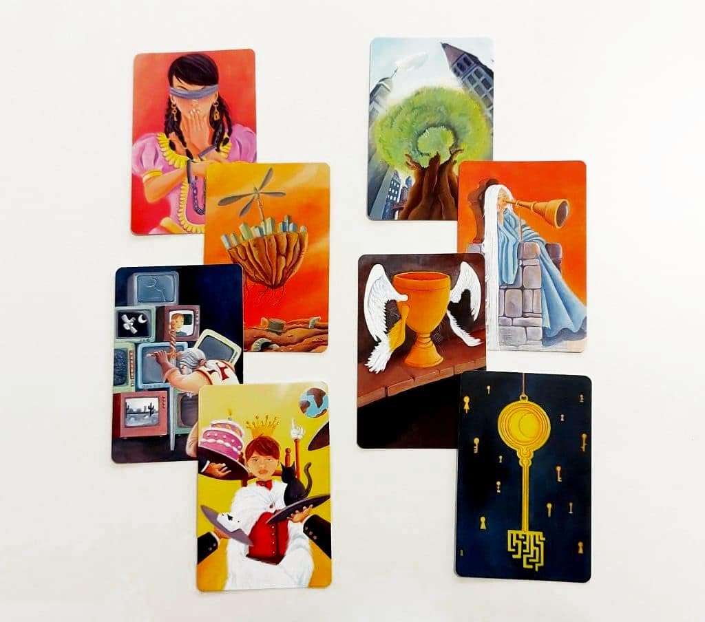 Gioco da tavolo Dixit Odyssey tessere