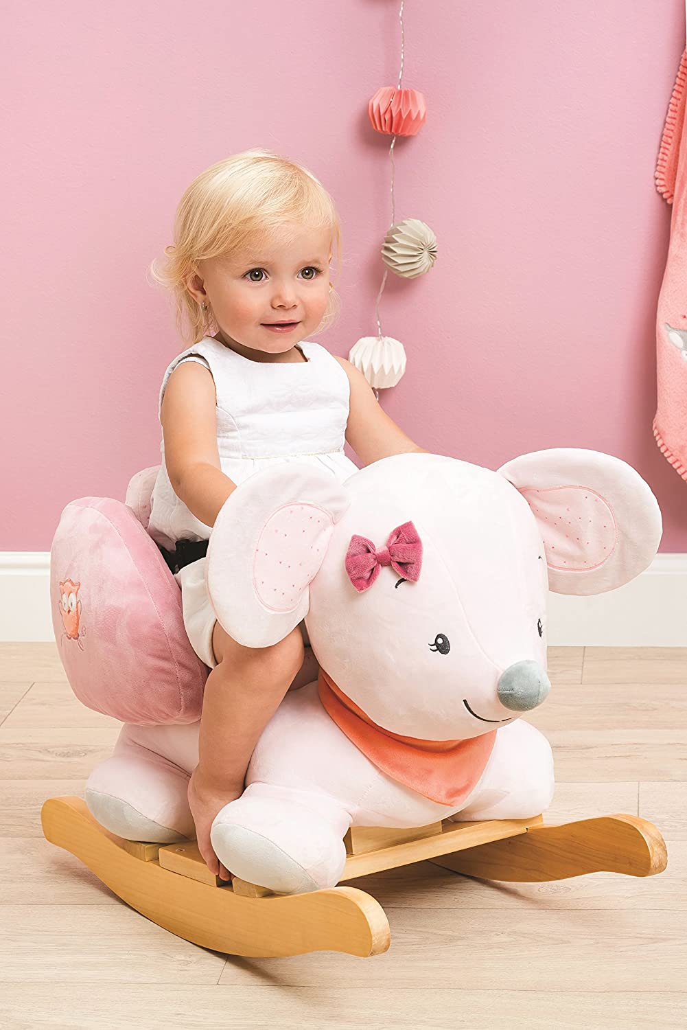 Dondolo per Bambini Valentine Topolino - Nattou - immagine 2