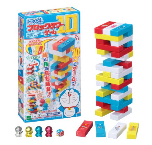 Doraemon block tower, Gioco di costruzioni con blocchi da 4 anni - Epoch