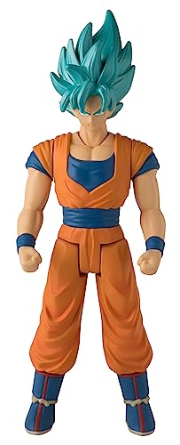 Dragon Ball Z Super Saiyan Goku Blue, Action figure gigante da 30 cm - Bandai 36731