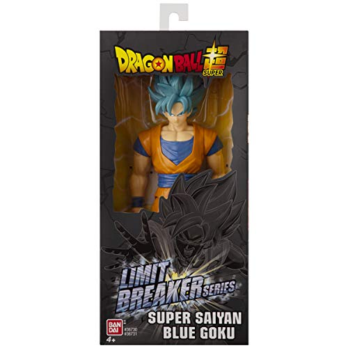 Dragon Ball Z Super Saiyan Goku Blue, Action figure gigante da 30 cm - Bandai 36731
