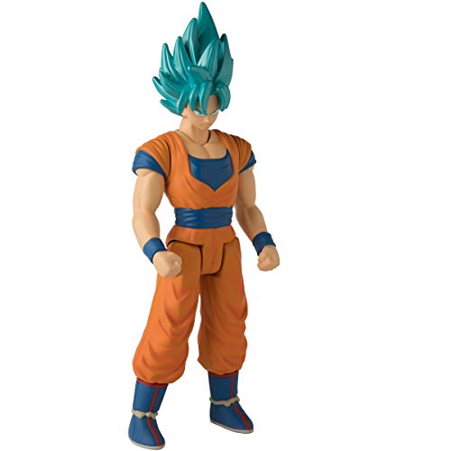 Dragon Ball Z Super Saiyan Goku Blue, Action figure gigante da 30 cm - Bandai 36731