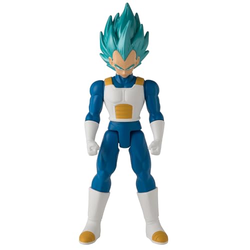Dragon Ball Super Saiyan Vegeta Blue, Personaggio Giocattolo articolato 33 cm, da 4 anni - Bandai 36732