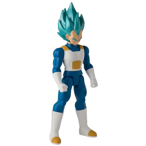 Dragon Ball Super Saiyan Vegeta Blue, Personaggio Giocattolo articolato 33 cm, da 4 anni - Bandai 36732
