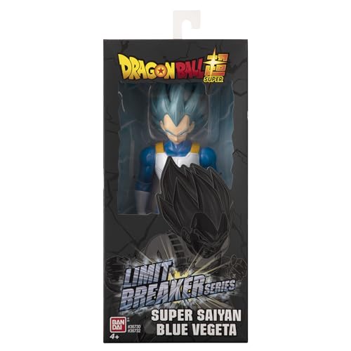 Dragon Ball Super Saiyan Vegeta Blue, Personaggio Giocattolo articolato 33 cm, da 4 anni - Bandai 36732