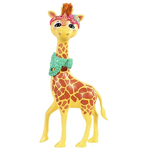 Enchantimals, Bambola Fashion Gillian Giraffa con Animale, da 4+Anni