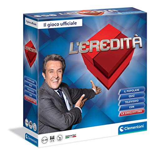 L'Eredità, Gioco da tavolo e Quiz fino a 6 giocatori - Clementoni