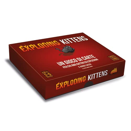 Exploding Kittens - Gioco di Carte, Asmodee, Edizione in Italiano