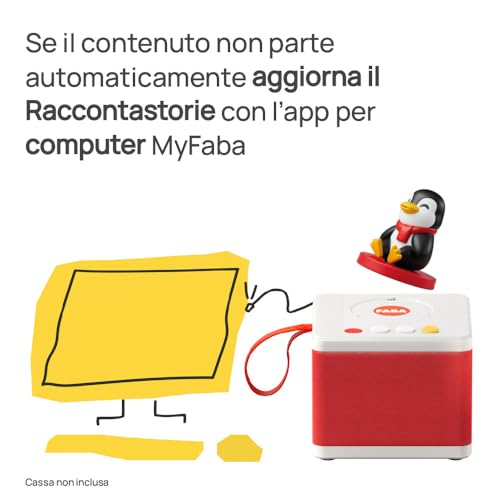 FABA - Personaggio Sonoro Canzoni di Natale - Canzoncine - Giocattolo Educativo, Versione Italiana