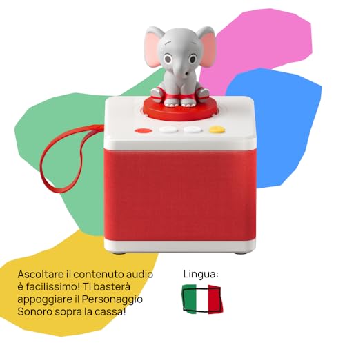 Raccontastorie Sonoro Ele l'Elefante, per Bambini da 0 a 6 anni - FABA
