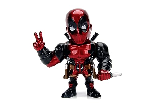 Figura di metallo di Deadpool, da Collezione, 10 cm - Jada Toys