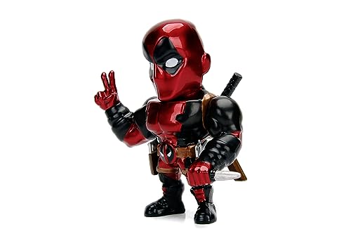 Figura di metallo di Deadpool, da Collezione, 10 cm - Jada Toys