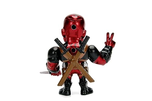 Figura di metallo di Deadpool, da Collezione, 10 cm - Jada Toys