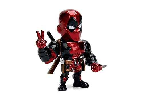 Figura di metallo di Deadpool, da Collezione, 10 cm - Jada Toys