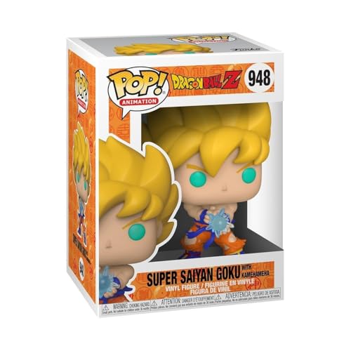 Funko Pop! Dragon Ball Z, Goku con l'onda energetica Kamehameha