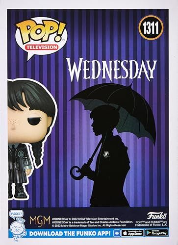 Funko Pop Mercoledì Addams - 1311 Versione Metallic