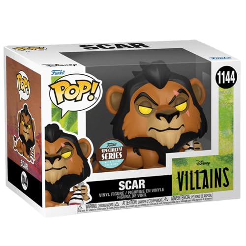 Funko Pop! Scar con Carne, serie Disney Lion King