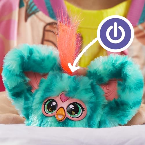 Furby Furblets Mello-Nee, pupazzo interattivo con musica rilassante e frasi Furbish, dai 6+ anni