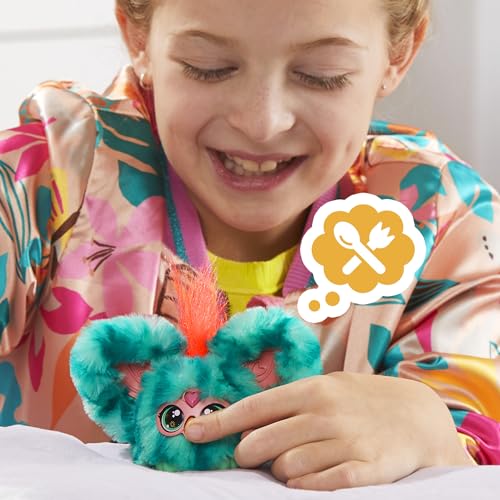 Furby Furblets Mello-Nee, pupazzo interattivo con musica rilassante e frasi Furbish, dai 6+ anni