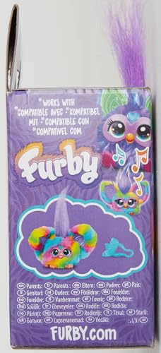 Furby Furblets, Ray-Vee, Peluche interattivo elettronico per bambini con 45 suoni