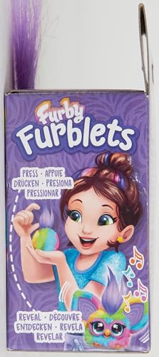 Furby Furblets, Ray-Vee, Peluche interattivo elettronico per bambini con 45 suoni