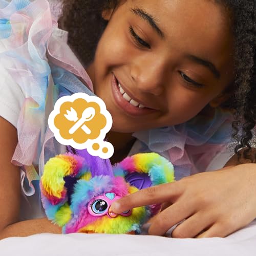 Furby Furblets, Ray-Vee, Peluche interattivo elettronico per bambini con 45 suoni