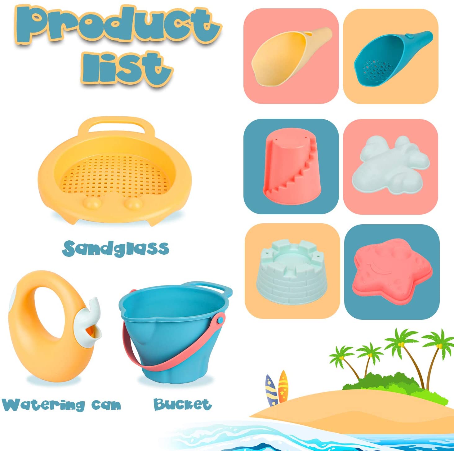 Giochi da spiaggia bambini - Sanlebi