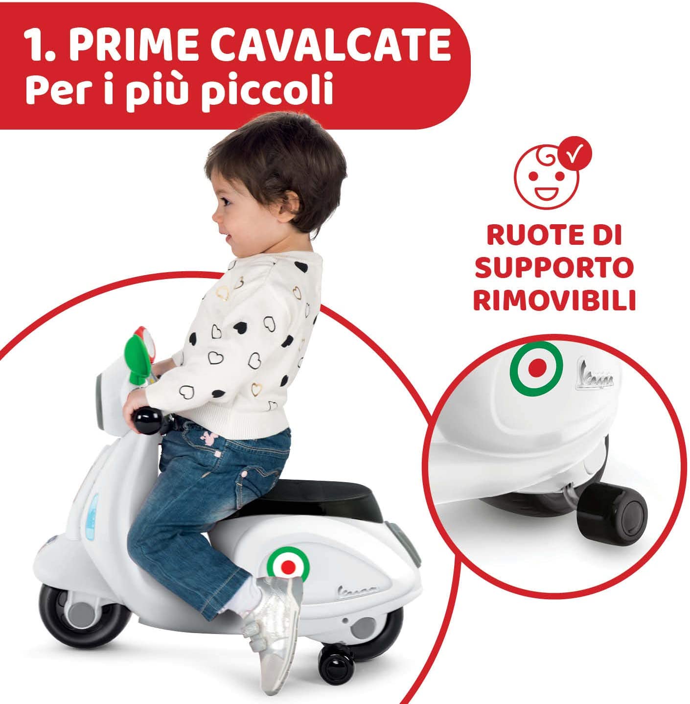 Gioco Cavalcabile Vespa Chicco