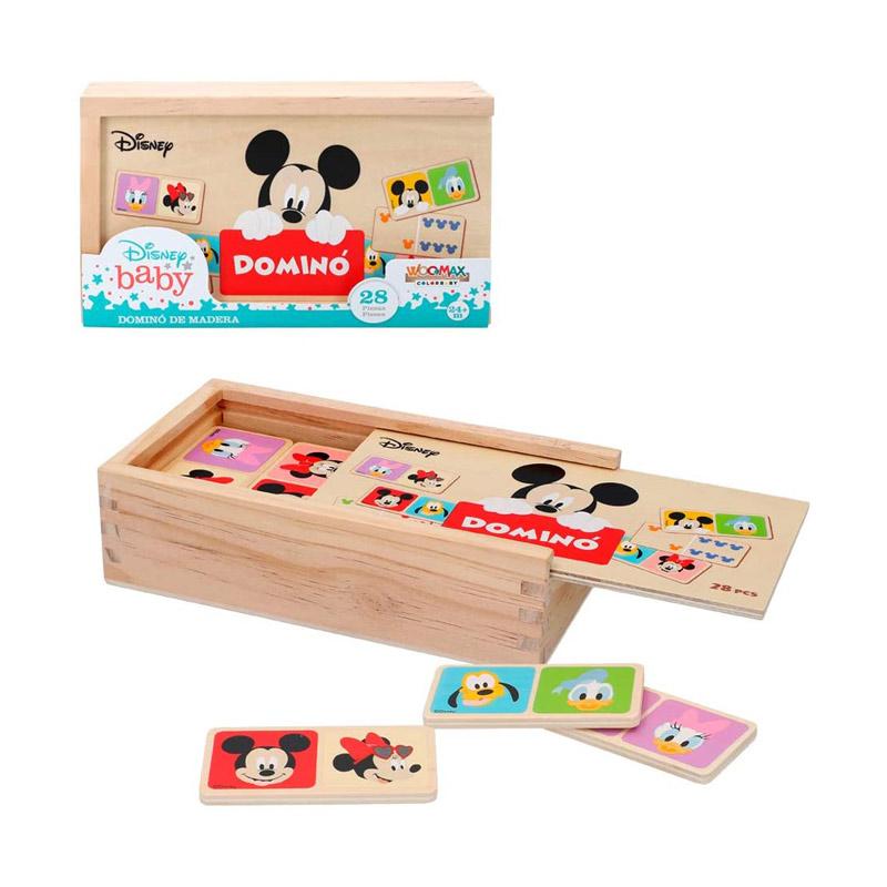 Domino in legno prima infanzia Topolino - Disney