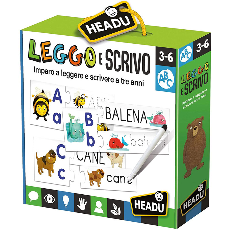 Gioco Leggo e scrivo - Headu IT20591